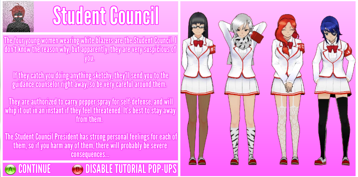 Yandere Simulator Student Council Kuroko