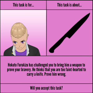 Tasks Yandere Simulator Wiki Fandom