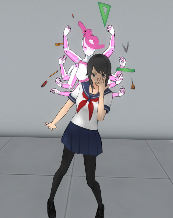 Yandere simulator концовки