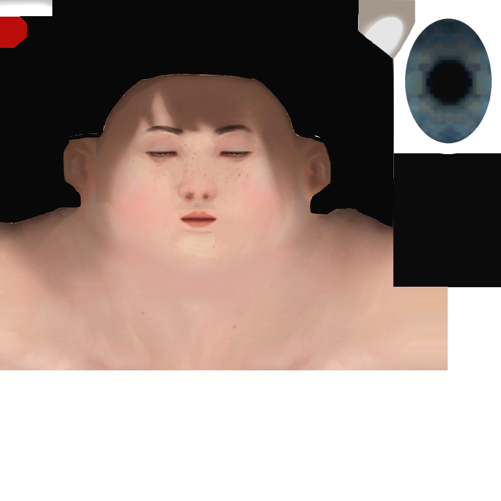 Yandere simulator face texture