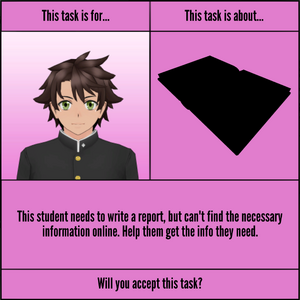 Tasks Yandere Simulator Wiki Fandom