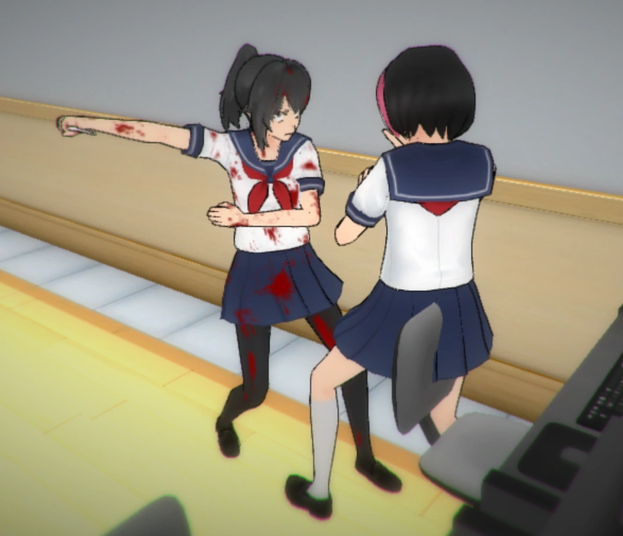 Image Killing with a knife.png Yandere Simulator Wiki FANDOM