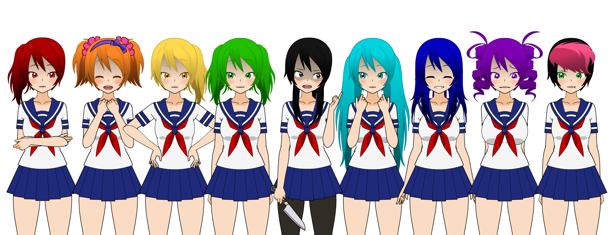 Yandere Simulator Characters Slubne Suknie Info