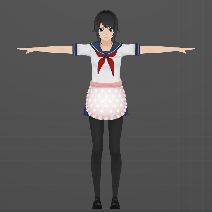 Image Yanaprilmodelpng Yandere Simulator Wiki Fandom Powered By