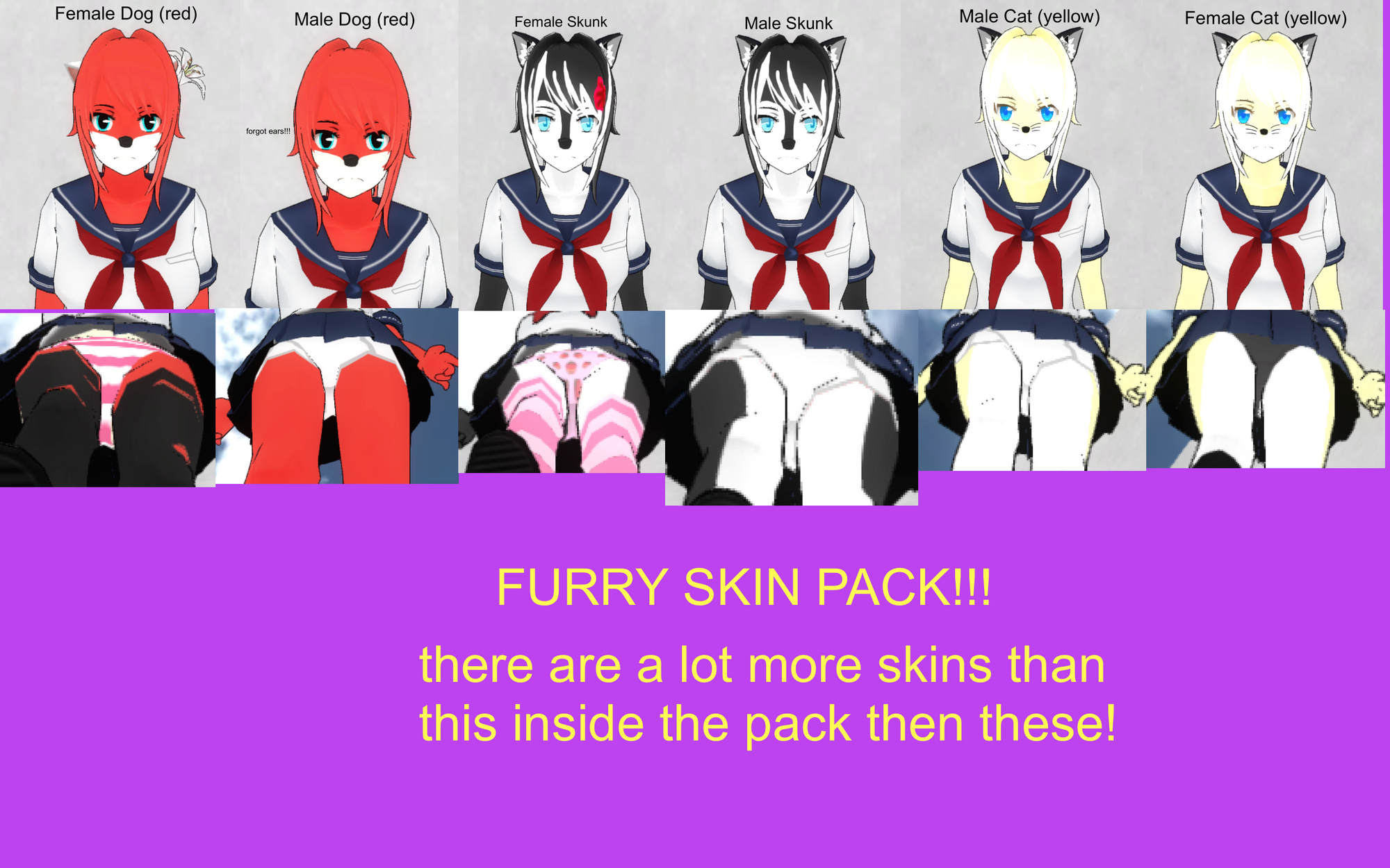 User Blogmarkmossingfurry Skin Pack Plus Mediafire Download