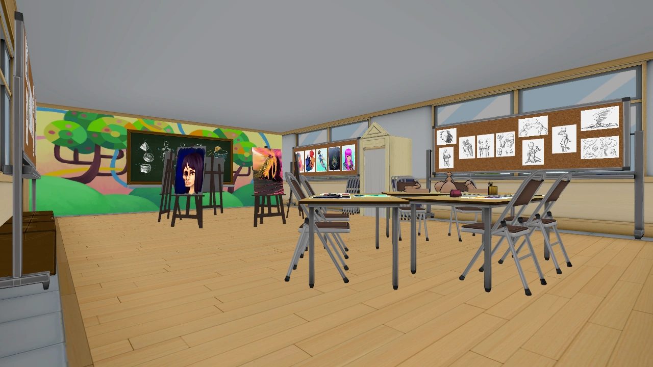 Club de Arte | Wikia Yandere Simulator | FANDOM powered by Wikia