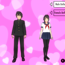 Yandere Simulator Boy Uniforms