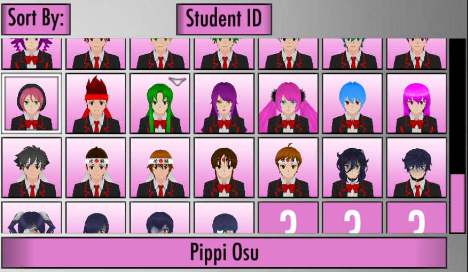 Image 21715 Student Info.png Yandere Simulator Wiki FANDOM