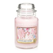 20150127 Snowflake Cookie Lrg Jar yankeecandle com