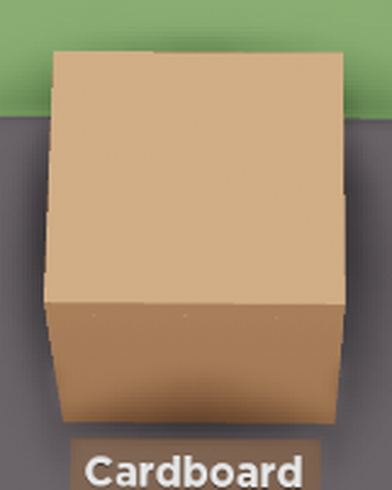 Cardboard Box Official Yar Wiki Fandom - cardboard box roblox