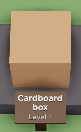 Cardboard Box Official Yar Wiki Fandom - how long can you stay in a cardboard box roblox