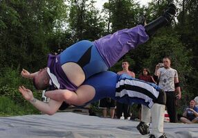 Half Nelson suplex