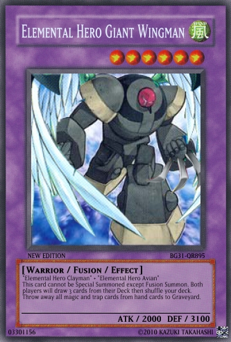 elemental hero giant wingman yu gi oh card maker wiki photo card maker templates