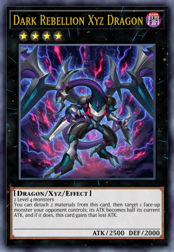 Xyz Dragon Yu Gi Oh Card Maker Wiki Fandom