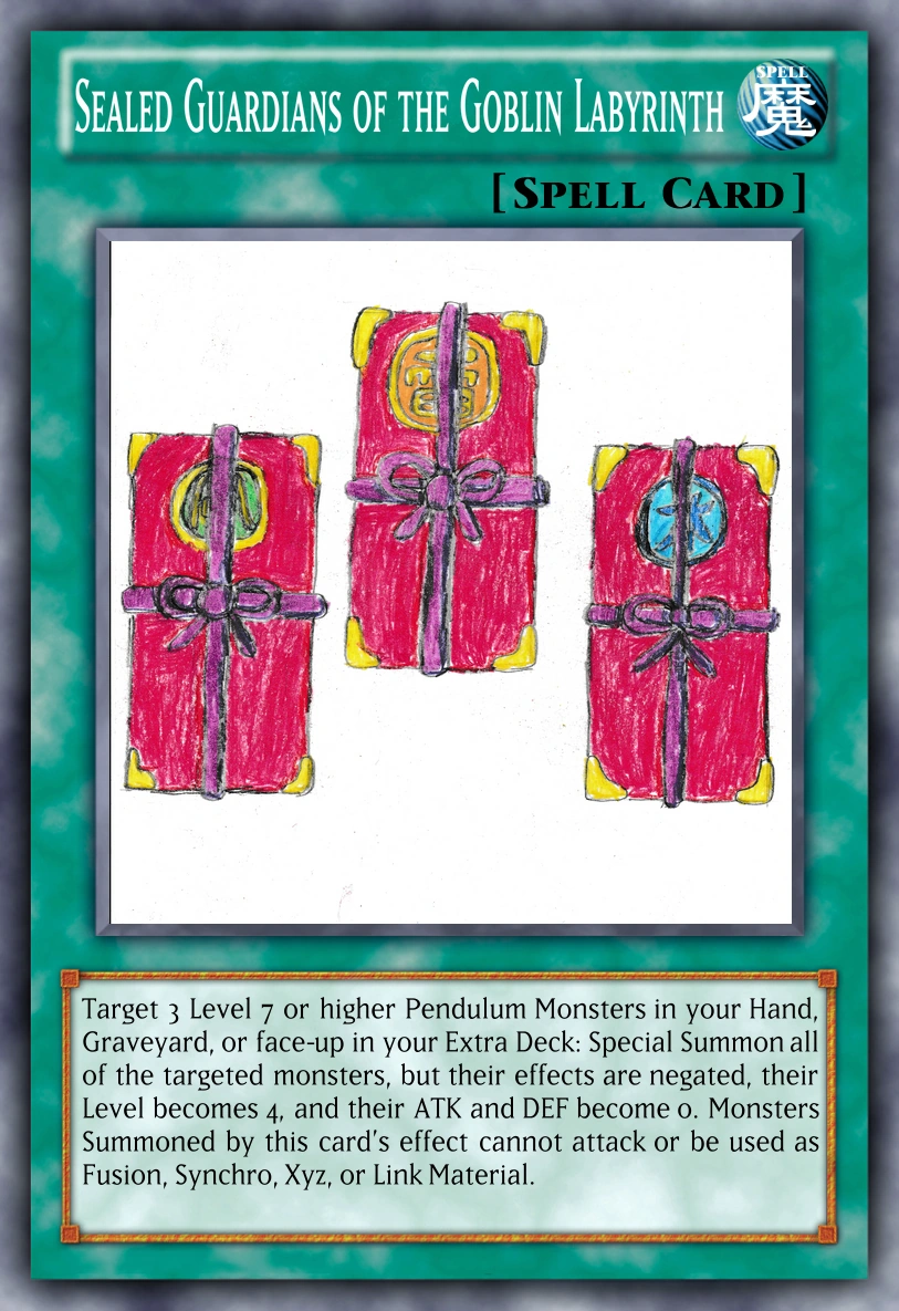 Sealed Guardians of the Goblin Labyrinth YuGiOh Card Maker Wiki