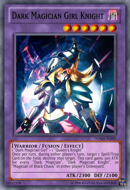 Dark Magician Girl Knight Yu Gi Oh Card Maker Wiki Fandom Powered