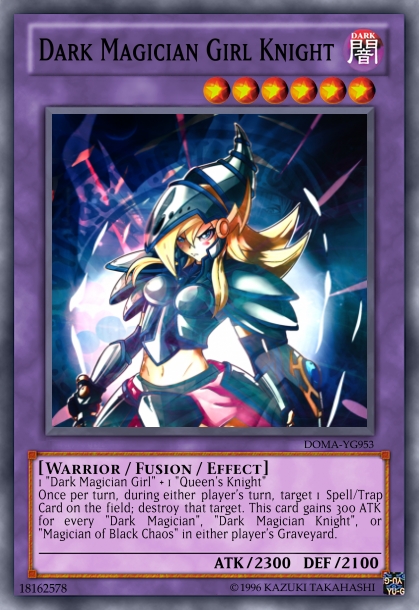 Dark Magician Girl Knight | Yu-Gi-Oh Card Maker Wiki