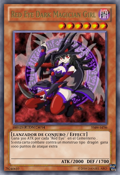 Red-Eyes Dark Magician Girl | Yu-Gi-Oh Card Maker Wiki | Fandom