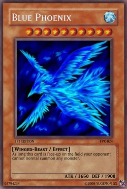 limited edition mtg blue phoenix
