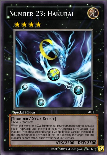 Number 23: Hakurai | Yu-Gi-Oh Card Maker Wiki | FANDOM ...