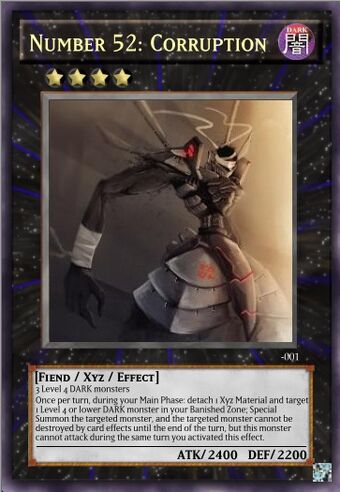 Number 52 Corruption Yu Gi Oh Card Maker Wiki Fandom