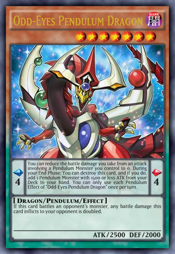 Pendulum Monster Yu Gi Oh Card Maker Wiki Fandom Powered By Wikia