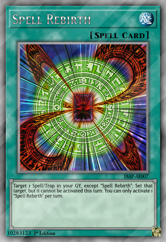 Spell Rebirth YuGiOh Card Maker Wiki Fandom