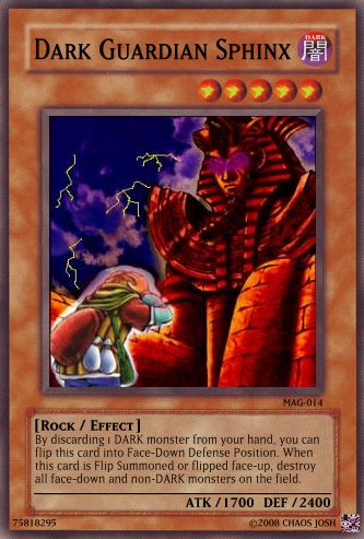 dark guardian sphinx yu gi oh card maker wiki fandom photo card maker templates