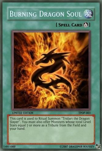 soul dragon burning card cards wikia yu gi oh limit ycm