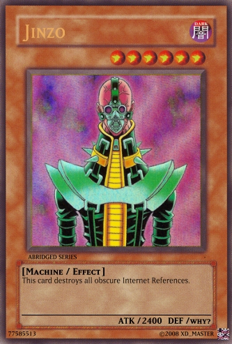 image jinzo abridged jpg yu gi oh card maker wiki fandom