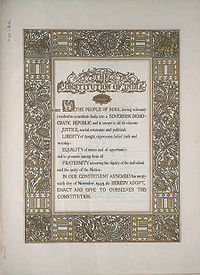 Hindistan anayasası