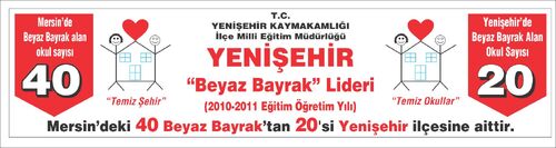 Yenişehir beyaz bayrak en son.