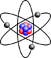 Stylised Lithium Atom