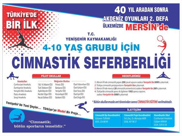 Yenişehir cimnastik kaymakamlık