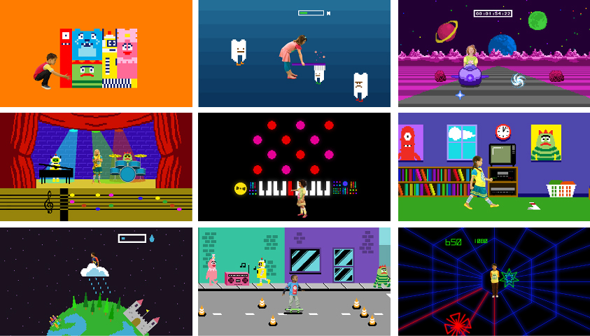 8 bit games yo gabba gabba wiki fandom 8 bit wiki