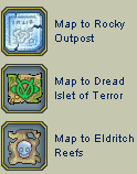 Sea Monster Hunting maps