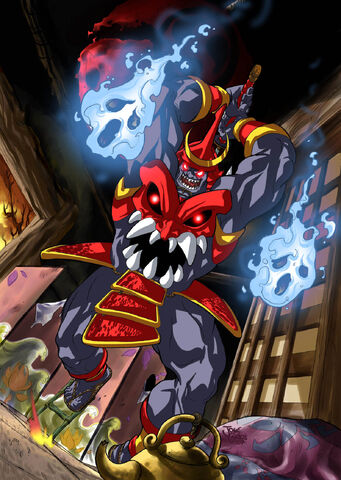 Archivo:Bishamon Darkstalker.jpg