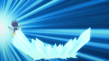 Blizzaria using Shiny Snowdrifts