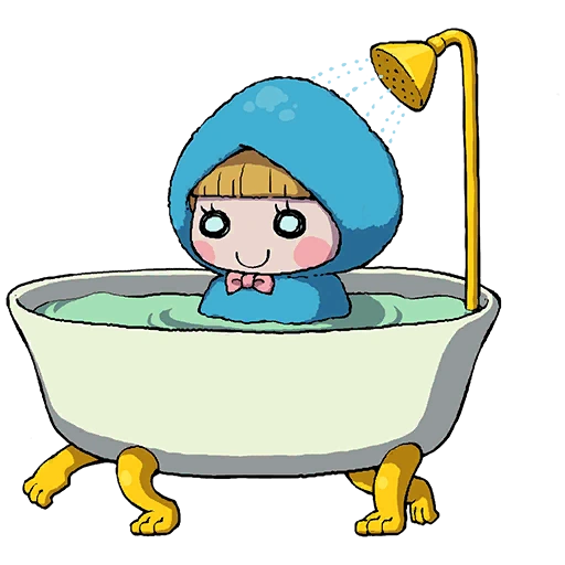 Lil Blue Bathing Hood Yokai Watch Wiki Fandom