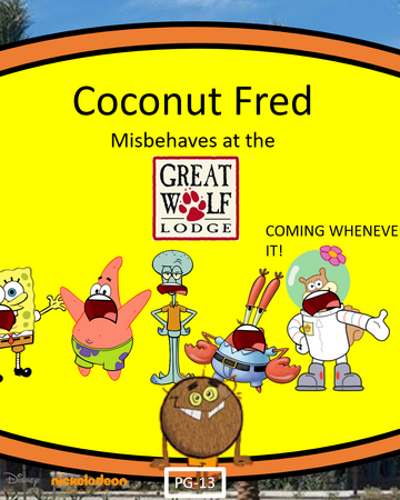 Coconut Fred Misbehaves At The Great Wolf Lodge Yonatan Ashad Wiki Fandom - numberblocks mao roblox