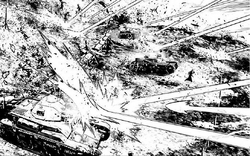 Renault R35 in manga chapter 29