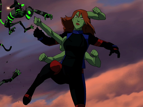 miss martian young justice wiki fandom powered by wikia young justice miss martian true form