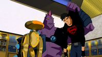 Superboy is down