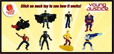 batman mcdonalds toys