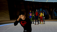 Superboy gets a message