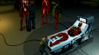 Red Tornado disassembled