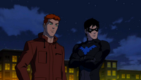 Kid Flash and Nightwing