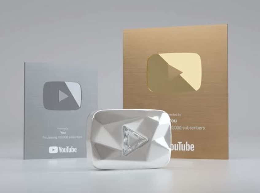 10 Mil Play Button