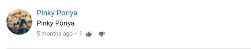 User has commented channel name