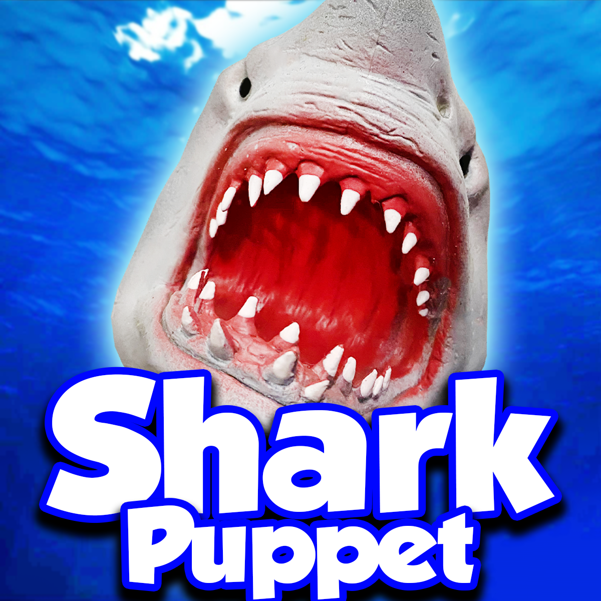 shark hand puppet tik tok